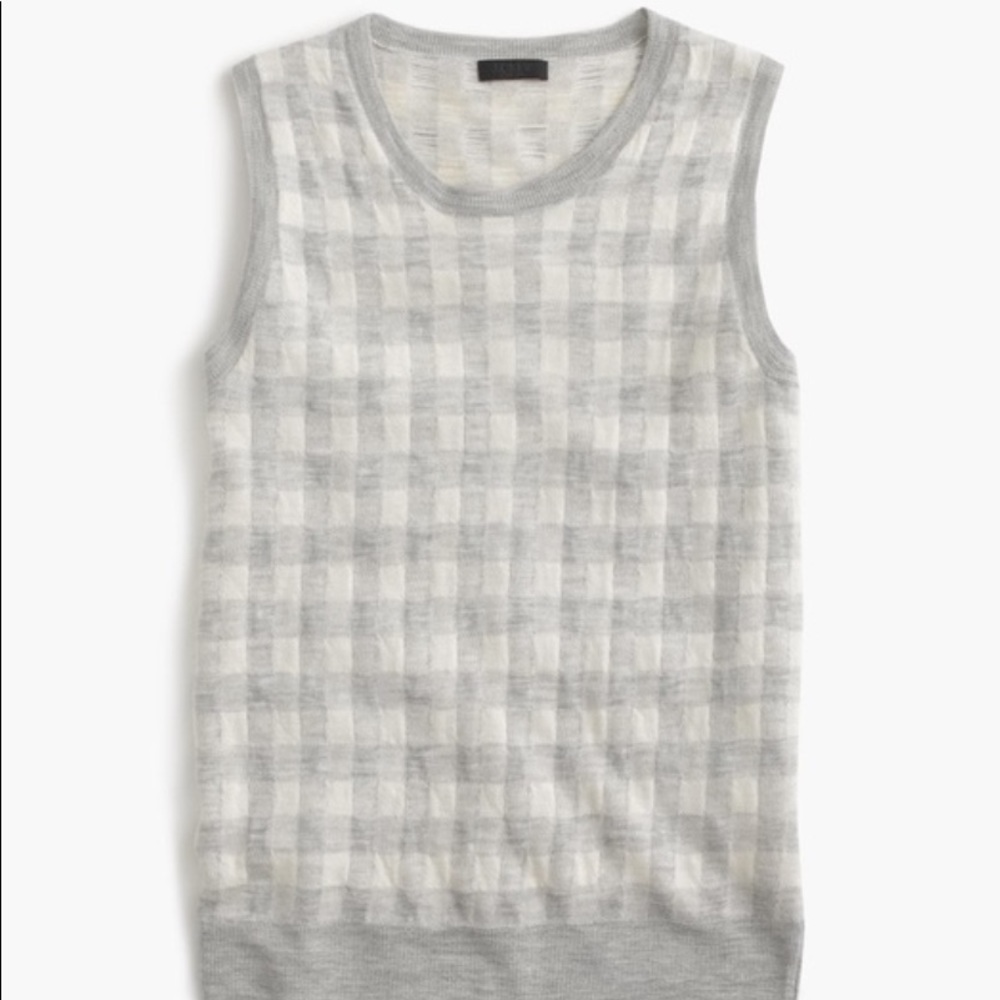 J. Crew Italian featherweight cashmere shell